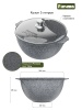 Казан для плова алюмин. 5л (АП) Premium grey (55901) (Мечта)