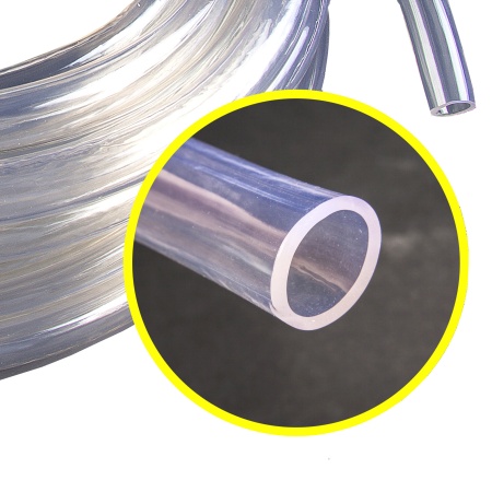 Шланг ПВХ "Силикон" (Казань) d20 мм, толщ.стенки 2,5 мм, 25 м, пищевой