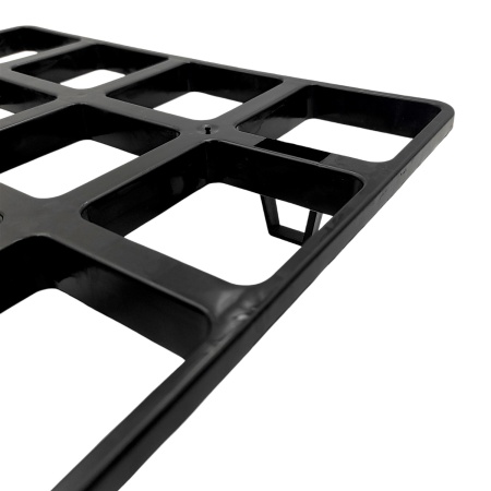 Кассета транспортная для рассады 24яч. 9х9см 540х360мм (полистирол) черная