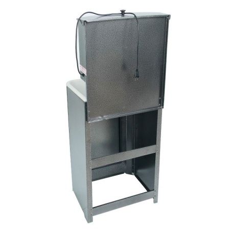 Умывальник дачный "Акватекс" (бачок 17л, пласт.мойка, ТЭН) (серебро)