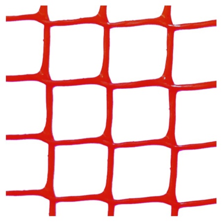 Решетка садовая СР-15 (яч.20х20мм) рулон 1х20м (красный) пластиковая