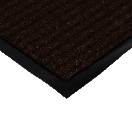 Коврик влаговпитывающий, ребристый 40х60см "Vortex" (коричневый)
