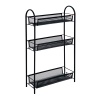 Этажерка металл. "Ладья 13" 43х17х75,5см (черный)