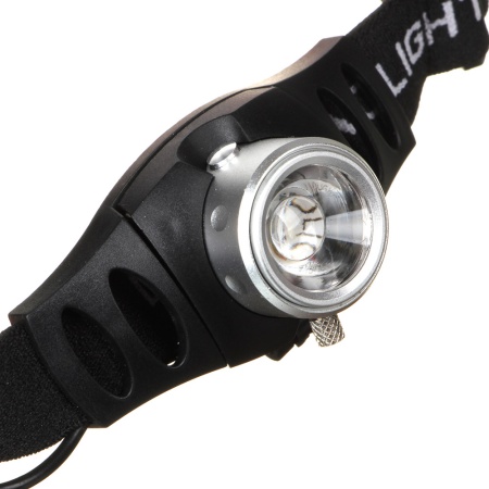 Фонарь светодиодный налобный Ермак/Чингисхан (1 XPE LED, с фокусировкой, 2 реж., 3хААА)