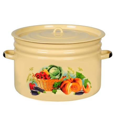 Бак эмал. 18л с рис. (г. Череповец) (1с31/с)