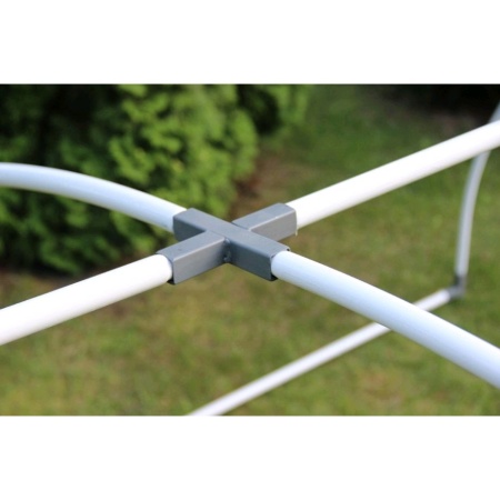 Парник стальн. "Оптима Комбо" 3х2м высота 2м с укр.мат.100г/кв.м (ламинир.)