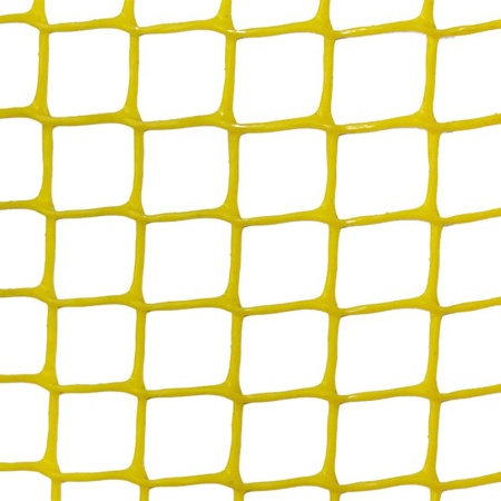 Решетка садовая СР-15 (яч.20х20мм) рулон 1х20м (желтый) пластиковая