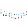 Гирлянда "Звезды и снежинки" 1,75м
