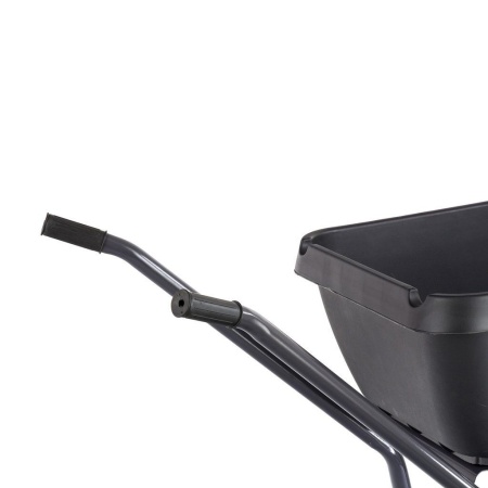 Тачка строительная 1-колесная 170кг, пласт.кузов 110л, пневм.колесо 4.00-8