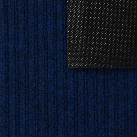 Коврик влаговпитывающий, ребристый 40х60см "Vortex" (синий)