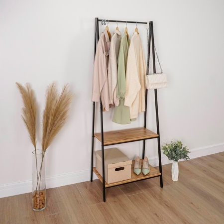 Вешалка гардеробная металл. "Алабама 22" черный